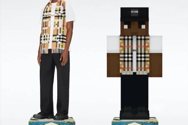 From the digital to the physical <br> <br>The #BurberryMinecraft capsule collection blends iconic Burberry design with Minecraft motifs <br> <br>Shop the collection at Burberry.com <br> <br>..